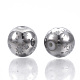 Christmas Electroplate Glass Beads US-EGLA-R113-07B-2