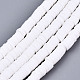Handmade Polymer Clay Beads Strands US-CLAY-R089-6mm-077-1