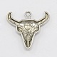 Western Charms Antique Silver Alloy Pendants US-TIBEP-X0045-AS-3
