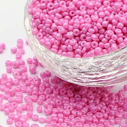 Baking Paint Glass Seed Beads US-SEED-S003-K2