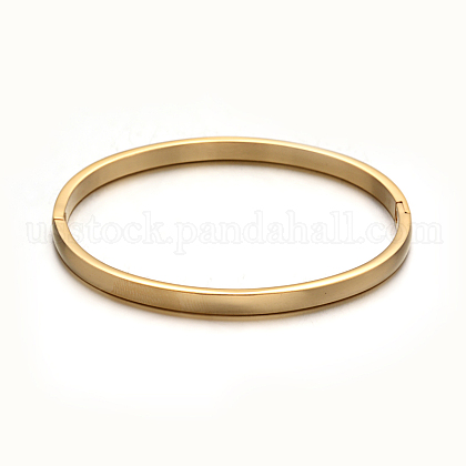 304 Stainless Steel Bangles US-BJEW-E277-42A-G-1