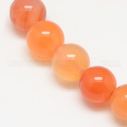Natural Carnelian Beads Strands US-X-G-N0006-6mm-17-1