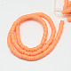 Handmade Polymer Clay Bead Strands US-CLAY-T002-6mm-13-2
