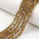 Electroplate Glass Beads Strands US-EGLA-A034-T8mm-L10-1