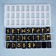 Runes/Futhark/Futhorc Silicone Molds US-DIY-K017-17-1