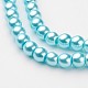 Glass Pearl Beads Strands US-HY-6D-B12-2