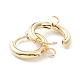 201 Stainless Steel Huggie Hoop Earring Findings US-STAS-P283-01C-G-2