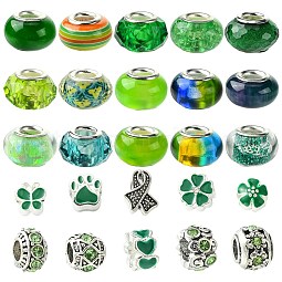 50Pcs Resin European Beads US-RESI-CJC0050-01A