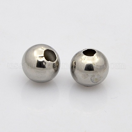 304 Stainless Steel Round Beads US-STAS-N020-16-5mm-1
