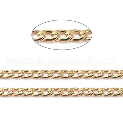 Brass Curb Chains US-CHC-G005-08G-1