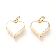 Real 18K Gold Plated Brass Charms US-KK-L006-019A-1