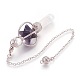 Natural Gemstone Dowsing Pendulums US-KK-F756-06-3