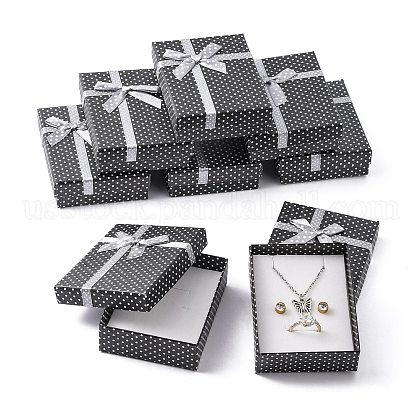 Cardboard Jewelry Set Boxes US-CBOX-R012-9x7cm-4-1