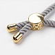 Nylon Twisted Cord Bracelet Making US-MAK-K007-G-4