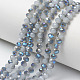 Electroplate Glass Beads Strands US-EGLA-A034-J10mm-I01-1