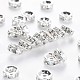 Brass Rhinestone Spacer Beads US-RB-A014-Z6mm-01S-1