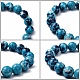 Ocean White Jade Stretch Bracelets US-BJEW-G019-4-2