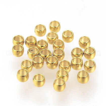 304 Stainless Steel Spacer Beads US-X-STAS-R065-31G-1