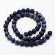 Natural Sodalite Beads Strands US-G-D682-8mm-2