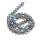 Synthetic Moonstone Beads Strands US-G-F142-8mm-02-2