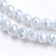 Electroplate Glass Beads Strands US-EGLA-D020-4x3mm-47-3