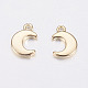 Long-Lasting Plated Brass Charms US-KK-F741-42G-2