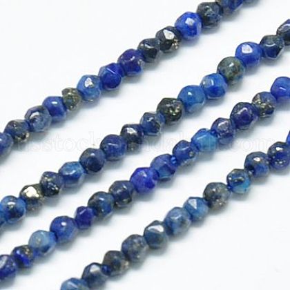 Natural Lapis Lazuli Beads Strands US-G-J002-13-1