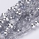 Electroplate Glass Bead Strands US-GR8MMY-07S-1
