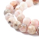 Round Natural Pink Opal Beads Strands US-G-K071-8mm-6