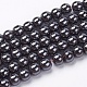 Non-Magnetic Synthetic Hematite Beads Strands US-G-H1624-6mm-2-1