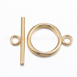 304 Stainless Steel Toggle Clasps US-STAS-H380-05G