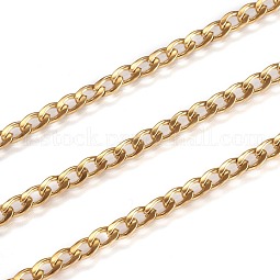 Ion Plating(IP) 304 Stainless Steel Twisted Chain Curb Chains US-CHS-H007-29G