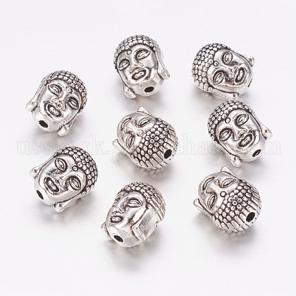 Tibetan Style Alloy Beads US-X-TIBEB-60542-AS-FF-1