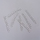 Iron Ends with Twist Chain Extension for Necklace Anklet Bracelet US-CH-CH017-S-5cm-2