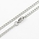 304 Stainless Steel Curb Chain Necklaces US-STAS-O037-95P-1