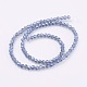 Electroplate Glass Beads Strands US-EGLA-D021-59-2