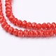 Imitation Jade Glass Beads Strands US-GLAA-R135-2mm-M1-3
