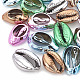 Electroplated Sea Shell Beads US-SSHEL-S258-06-1