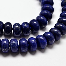 Natural Lapis Lazuli Bead Strands US-G-O075-04A