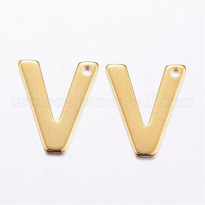 304 Stainless Steel Charms US-STAS-P141-V