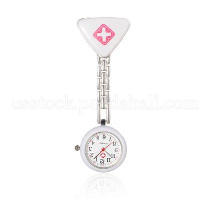Alloy Red Cross Nurse Table Pocket Watches US-WACH-N007-04A-1