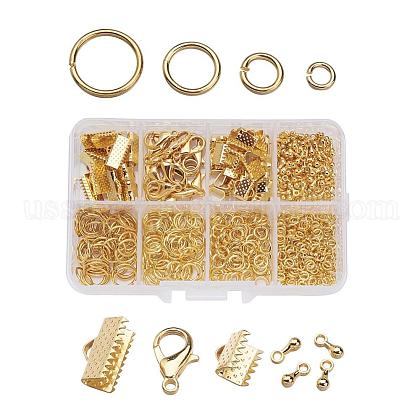 1Box Jewelry Findings 20PCS Alloy Lobster Claw Clasps US-FIND-X0001-G-B-1