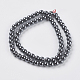 Non-Magnetic Synthetic Hematite Beads Strands US-G-H1072-1-2