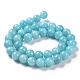 Natural Mashan Jade Round Beads Strands US-G-D263-10mm-XS28-2