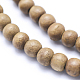 Natural Camphor Wood Beads Strands US-WOOD-P011-10-8mm-3