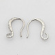 Platinum Color Brass Earring Hooks US-X-EC2849Y-NF-1
