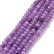 Dyed Natural Malaysia Jade Rondelle Beads Strands US-G-E316-2x4mm-39-2