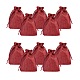 Burlap Packing Pouches Drawstring Bags US-ABAG-PH0001-18x13cm-06-2