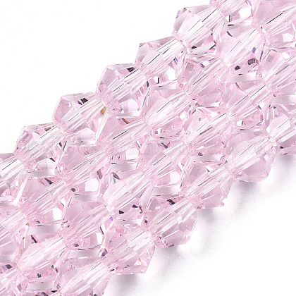 Imitation Austrian Crystal 5301 Bicone Beads US-GLAA-S026-6mm-15-1