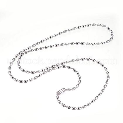 304 Stainless Steel Necklaces US-NJEW-D281-19-1